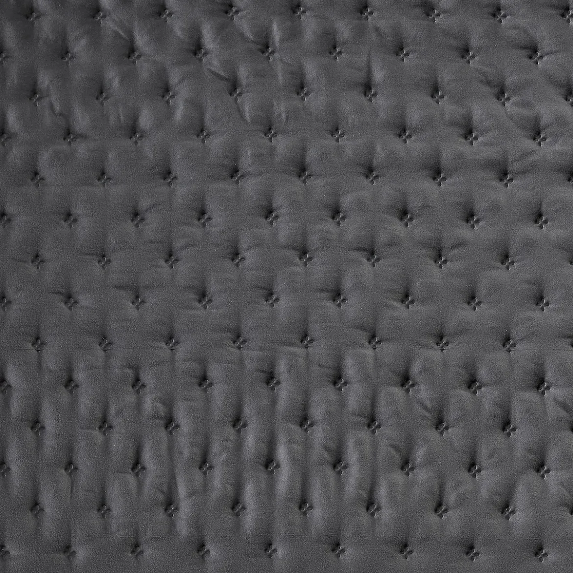 Abel Cloud Charcoal Coverlet Set
