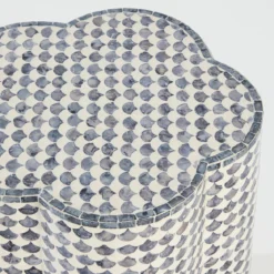 Ada Rose Capiz Side Table