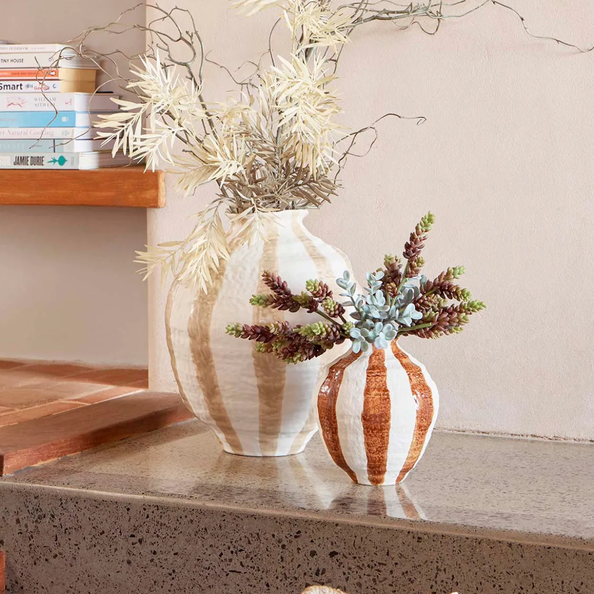 Addie Stripe Vase