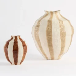 Addie Stripe Vase