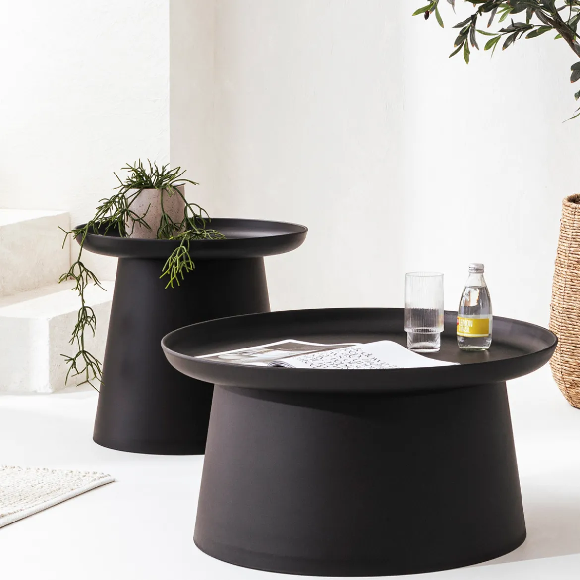 Airlie Black Outdoor Coffee Table