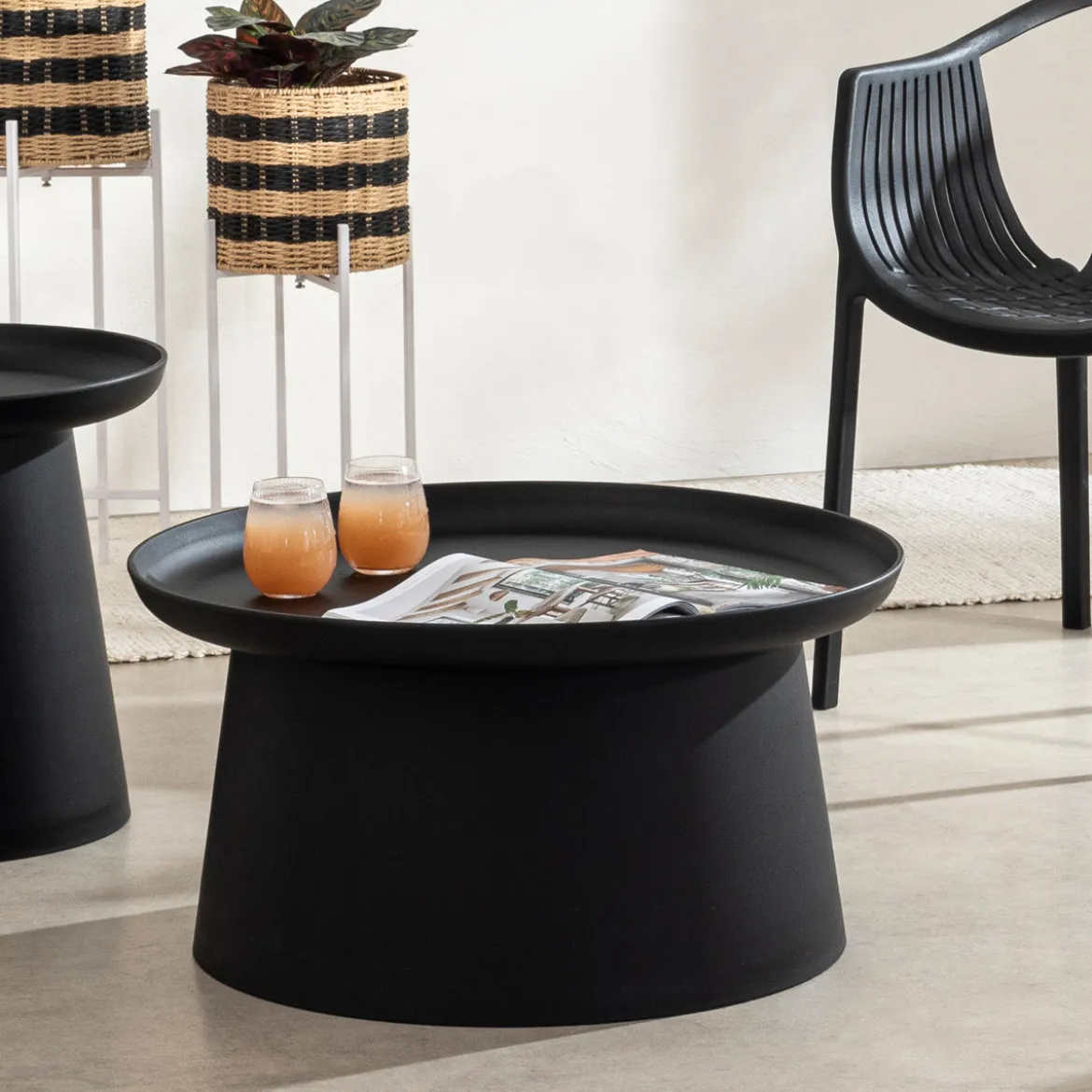 Airlie Black Outdoor Coffee Table