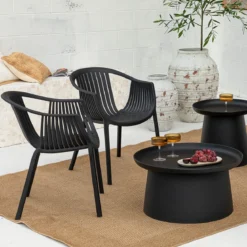 Airlie Black Outdoor Coffee Table