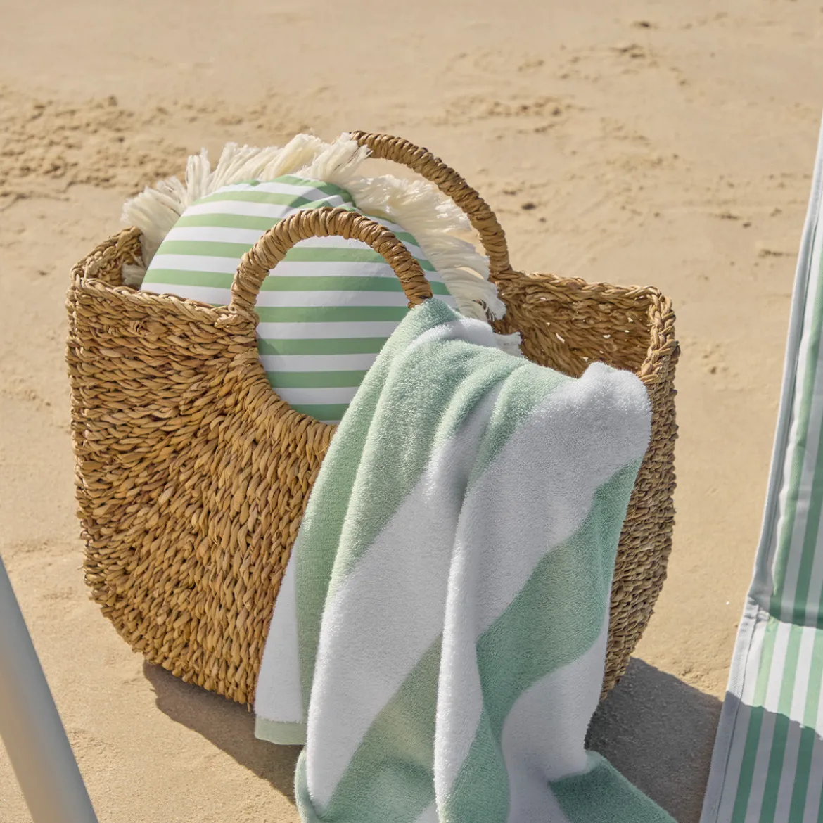 Alto Stripe Beach Pillow