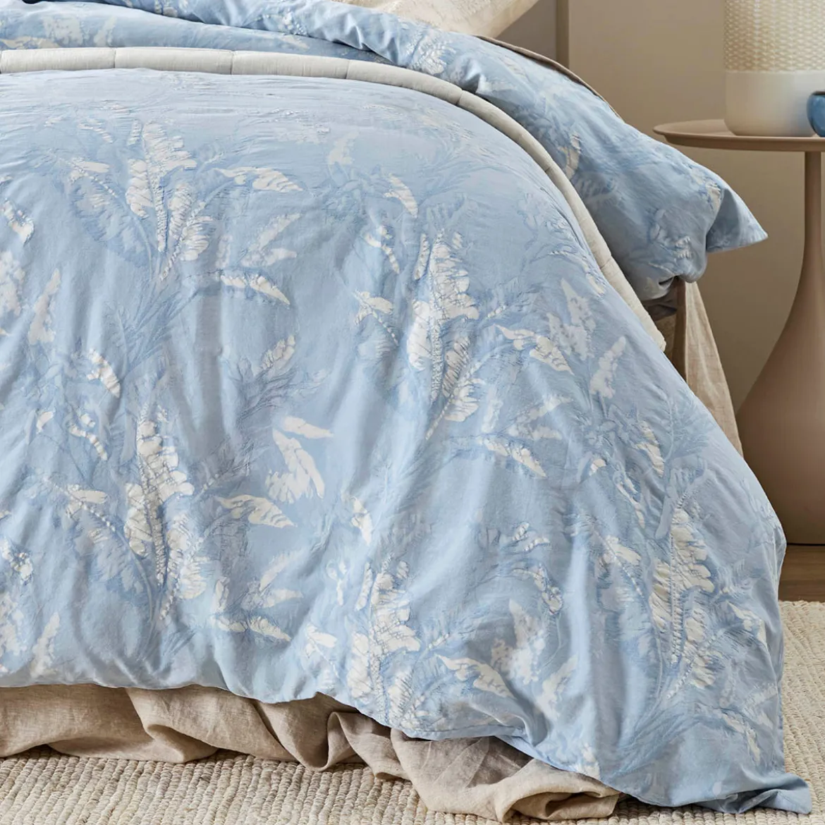 Amane Palm Quilt Cover Set