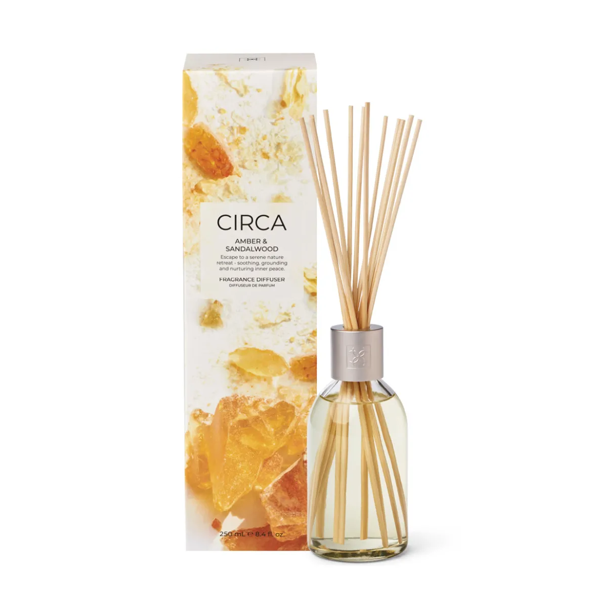 Amber & Sandalwood 250ml Diffuser
