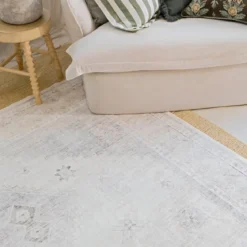 Amina Washable Floor Rug