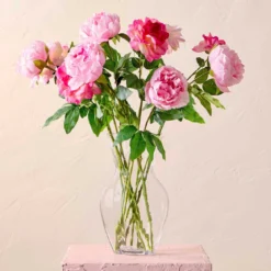 Annabelle Mixed Pink Artificial Flower Bouquet