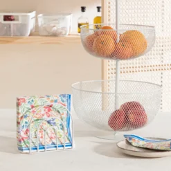 Arc White Napkin Holder