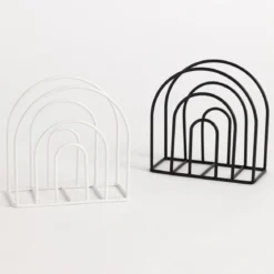 Arc White Napkin Holder