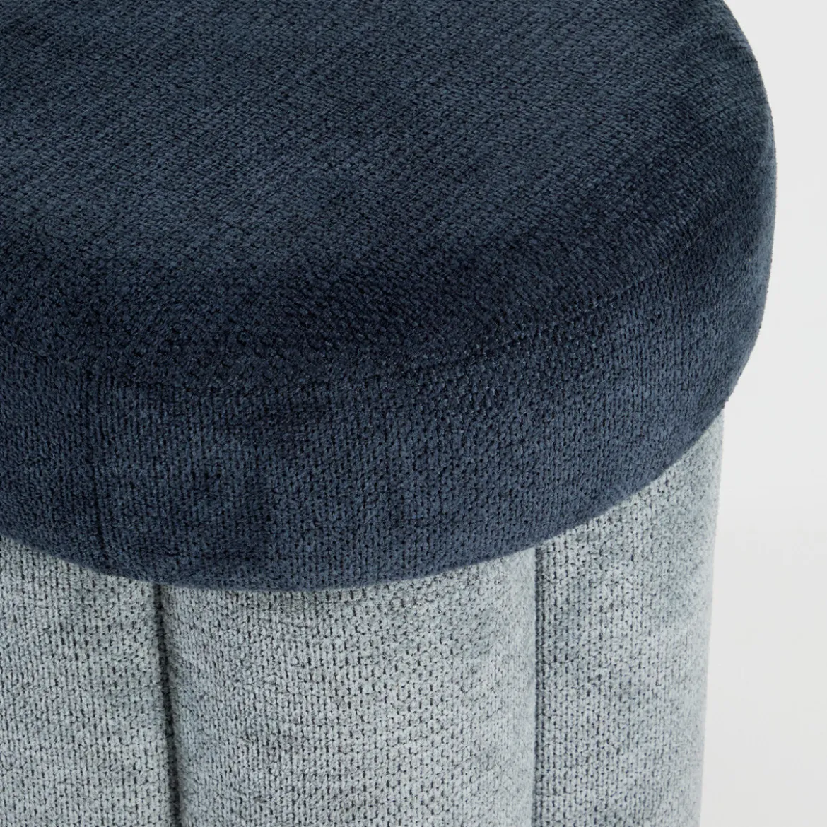 Ariel 2 Tone Ottoman