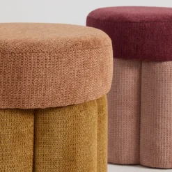 Ariel 2 Tone Ottoman