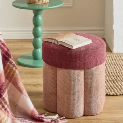 Ariel 2 Tone Ottoman