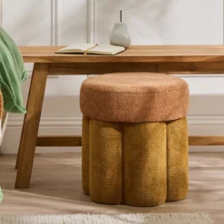 Ariel 2 Tone Ottoman
