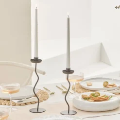 Arlo Wave Candle Holder
