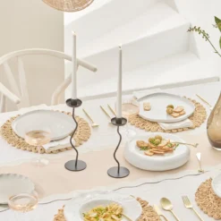 Arlo Wave Candle Holder