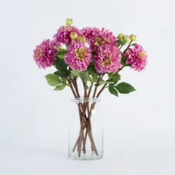 Artificial Dahlia Flower Stem
