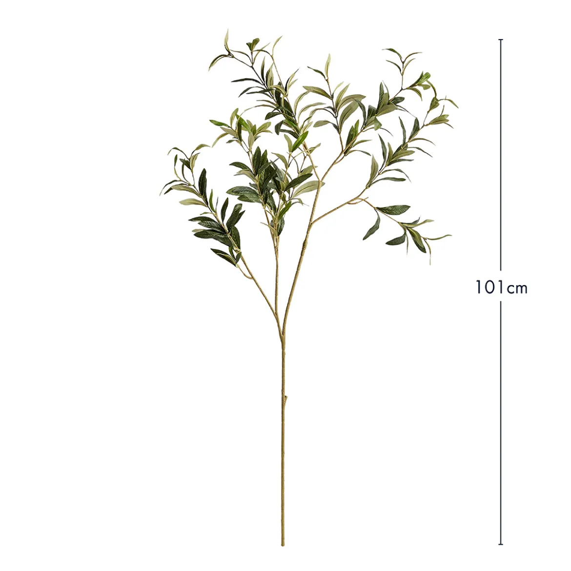Artificial Fruitless Olive Branch Stem