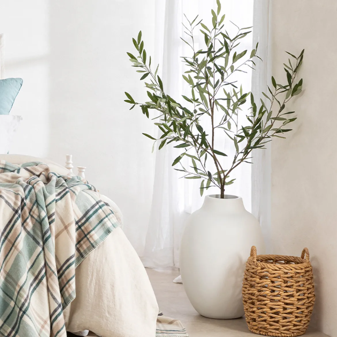 Artificial Fruitless Olive Tree