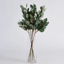 Artificial Green Redbud Leaf Branch