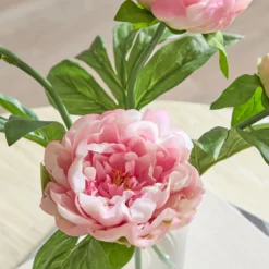 Artificial Lillian Peony in Vase