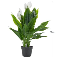 Artificial Mini Peace Lily Plant