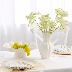 Artificial Queen Anne's Lace Single Bouquet