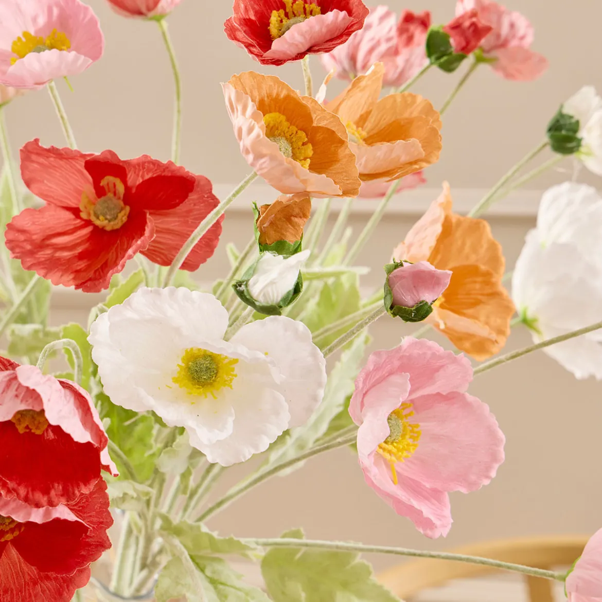 Artificial Wild Poppy Stem