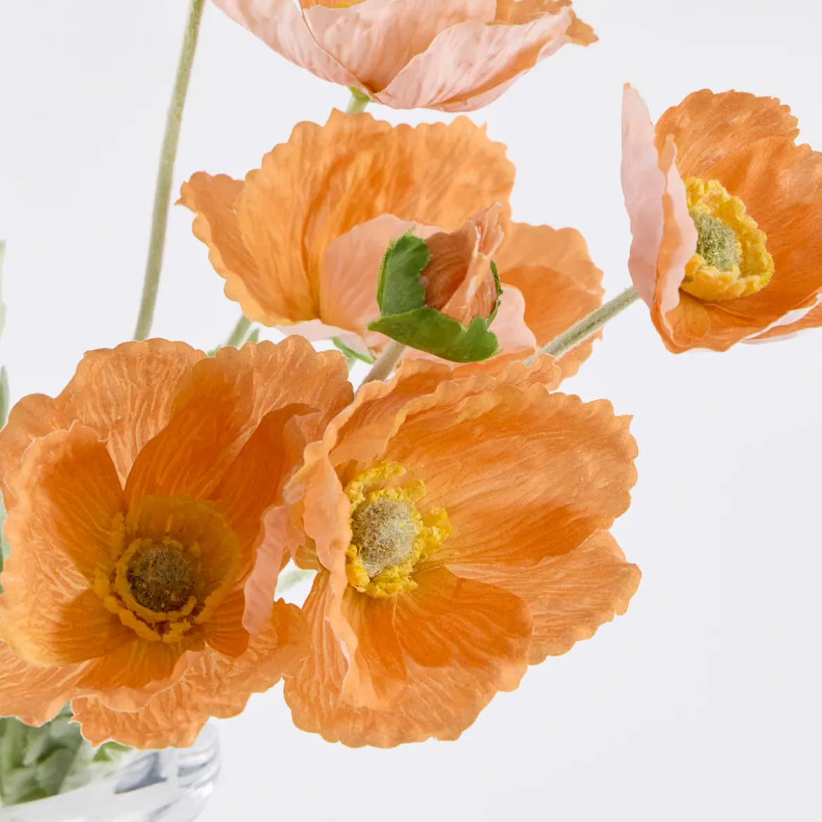 Artificial Wild Poppy Stem
