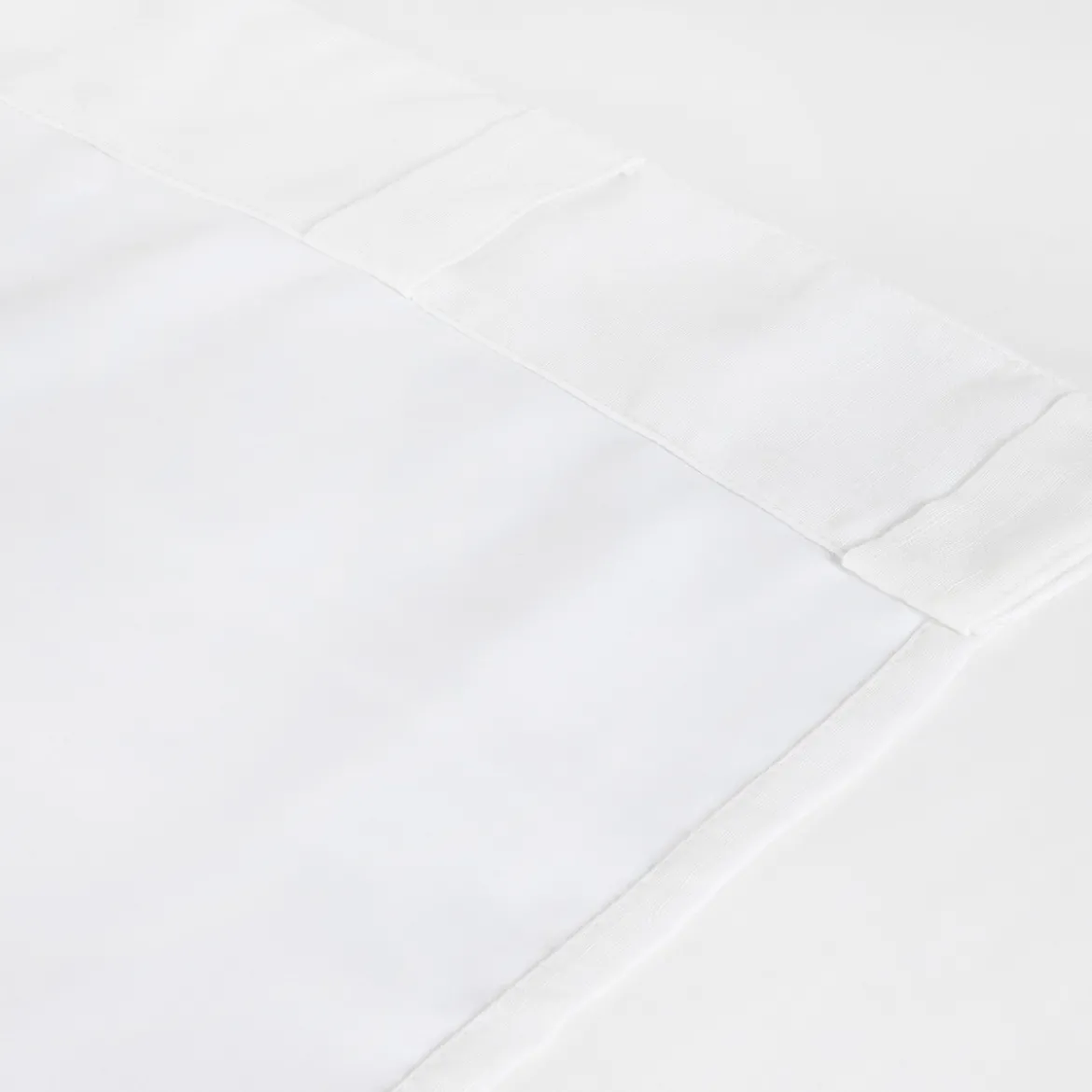 Aspen White Room Darkening Curtains Set of 2