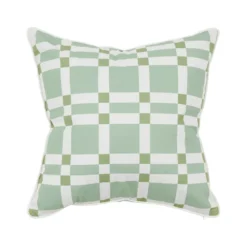Athena Check Outdoor Cushion