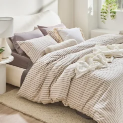Atlas Stripe Quilt Cover Set