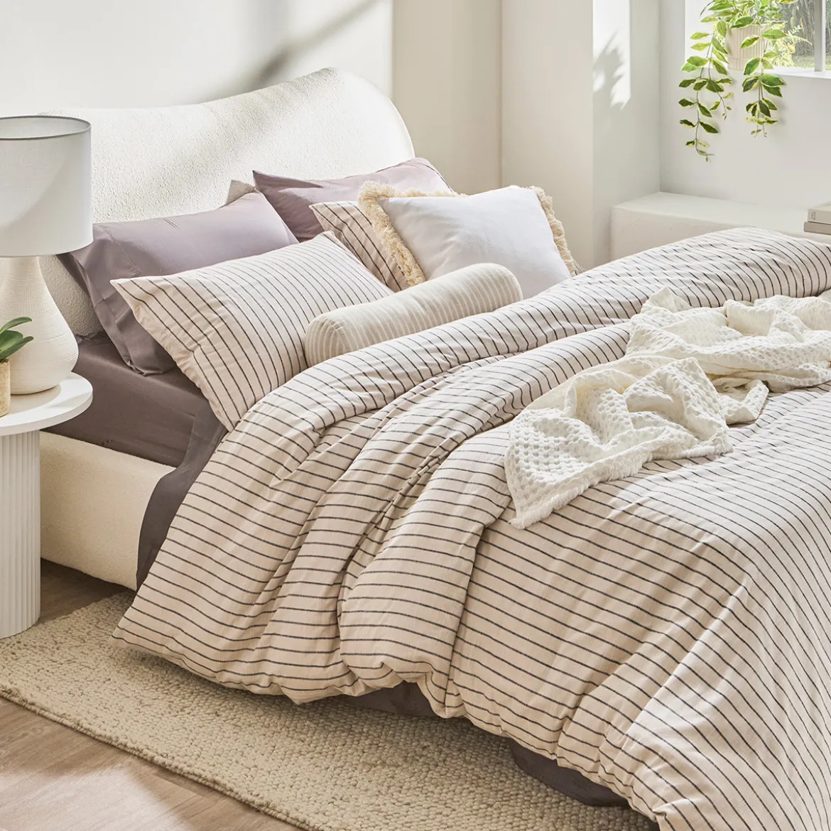 Atlas Stripe Quilt Cover Set