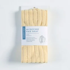 Auden Yellow Stripe Microfibre Towel Wrap Range