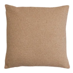 Ava Boucle Caramel Cushion