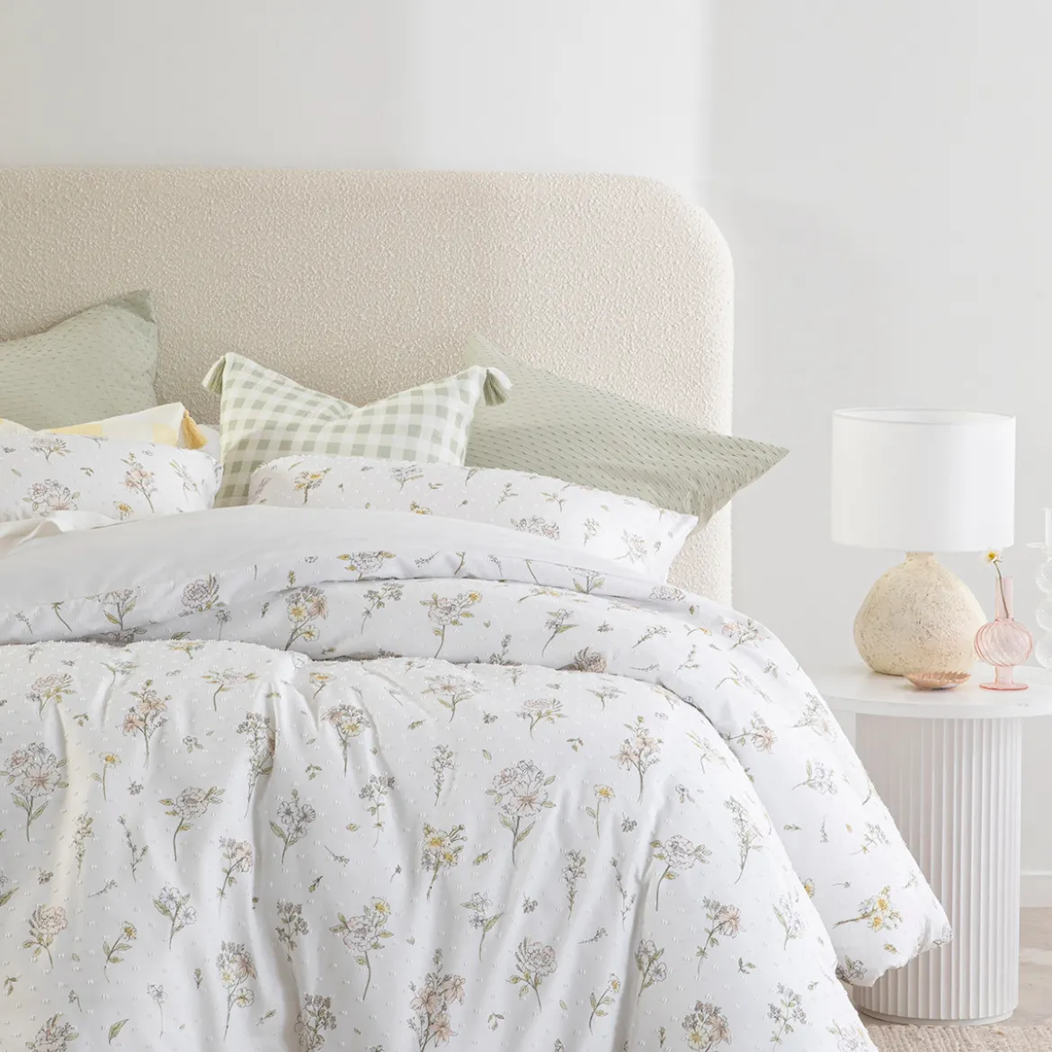 Ava Boucle Natural Bedhead