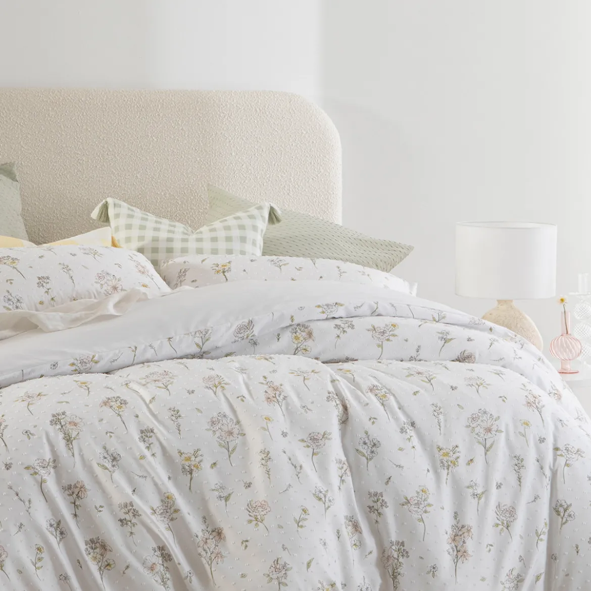 Ava Boucle Natural Bedhead