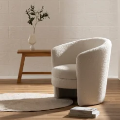 Ava Boucle Occasional Chair