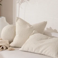 Ava Large Square Boucle Cushion