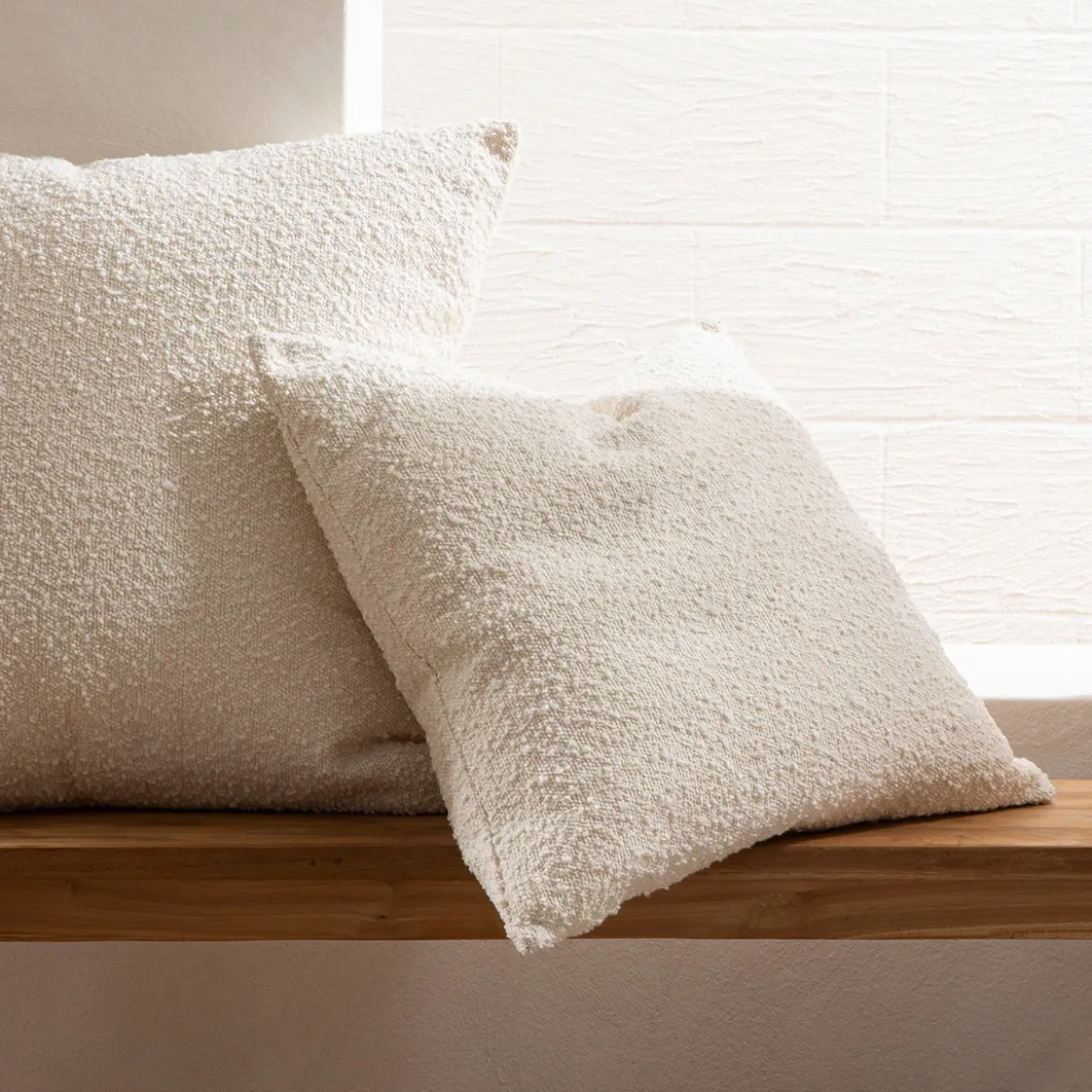 Ava Square Boucle Cushion