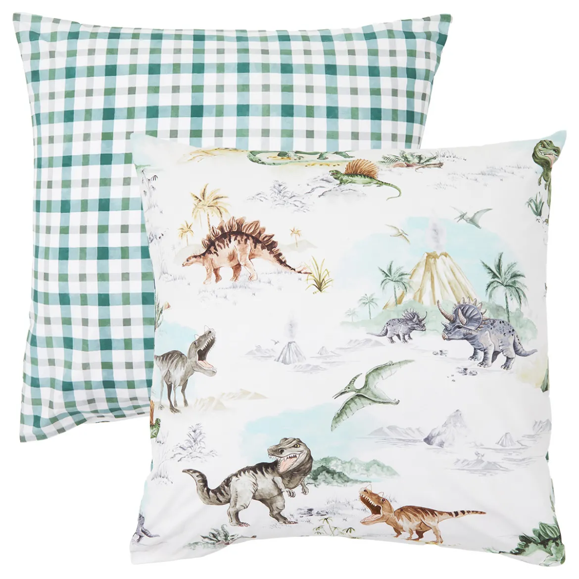 Bad to the Bone Dinosaur European Pillowcase