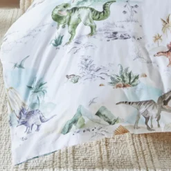 Bad To The Bone Dinosaur Quilt Cover Set