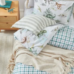 Bad To The Bone Dinosaur Quilt Cover Set