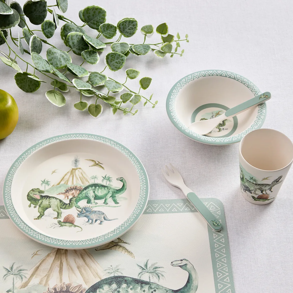 Bad To The Bone 5 Piece Dinnerware Set