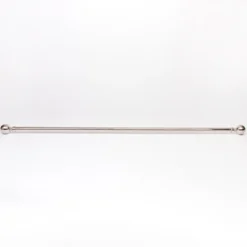 Bailey Extendable Brushed Chrome Rod Set