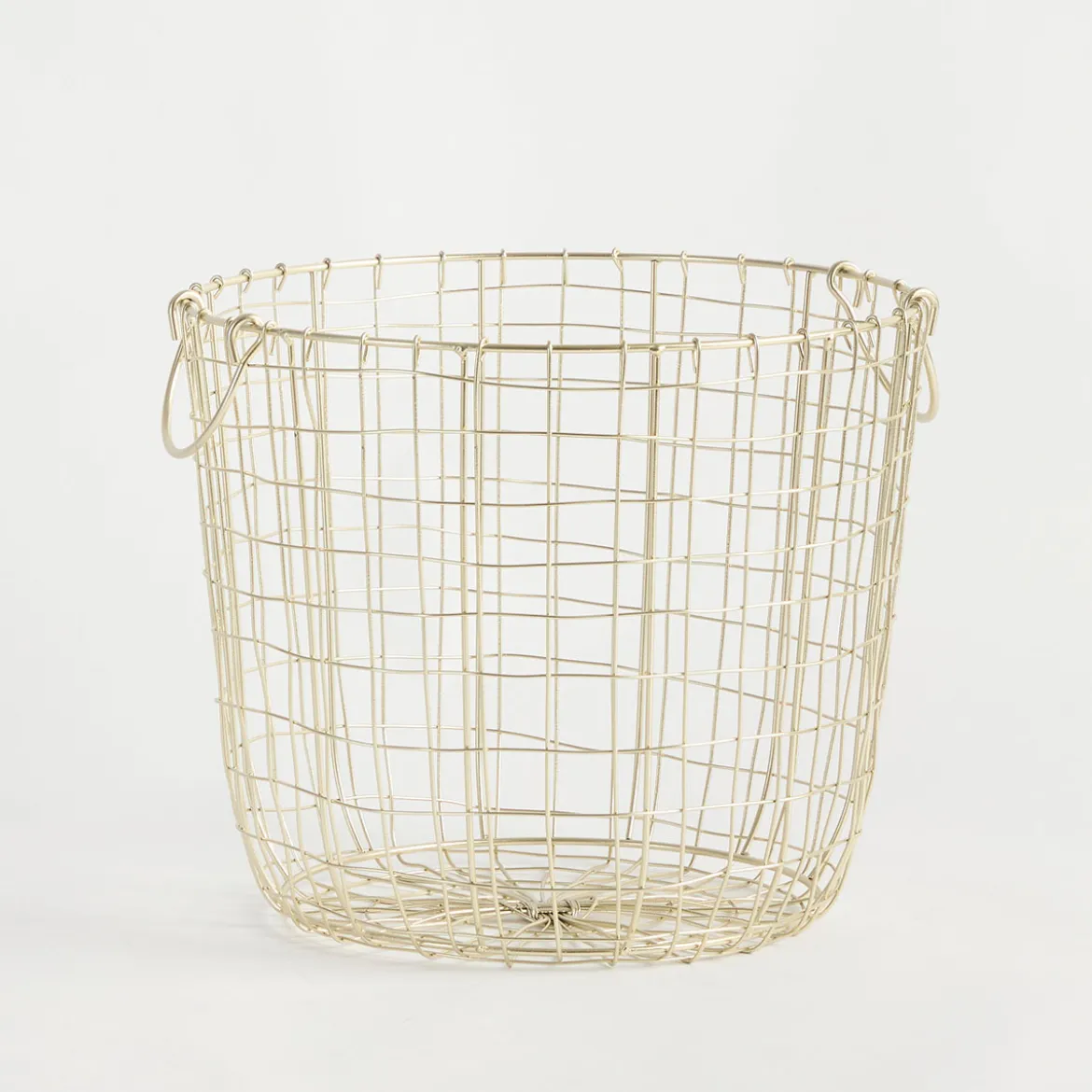 Bailey Gold Wire Basket