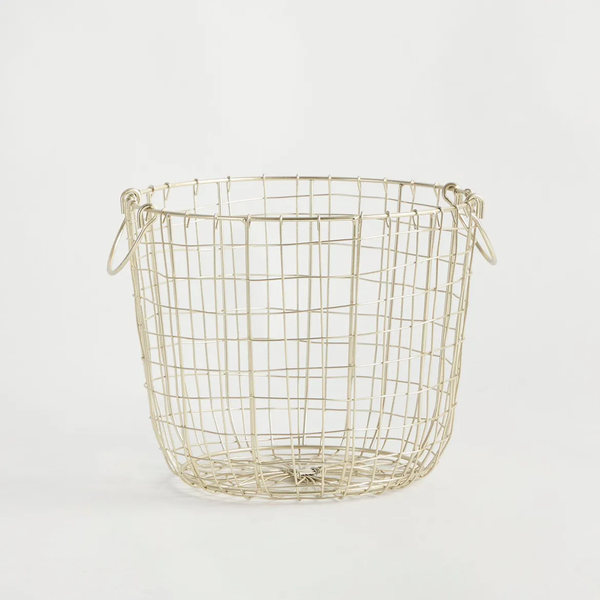 Bailey Gold Wire Basket