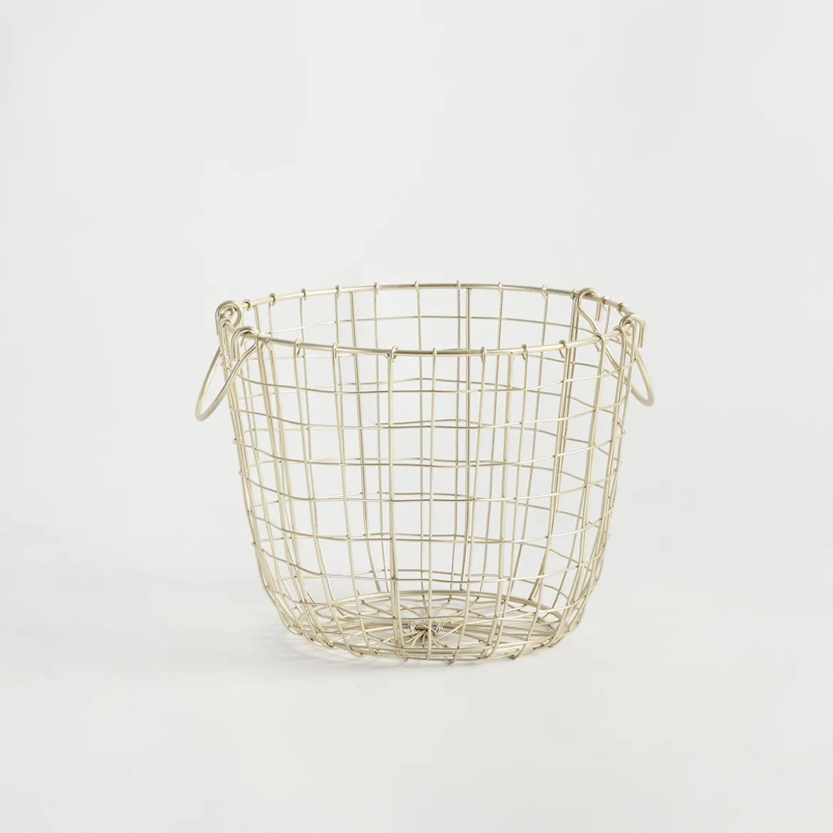 Bailey Gold Wire Basket