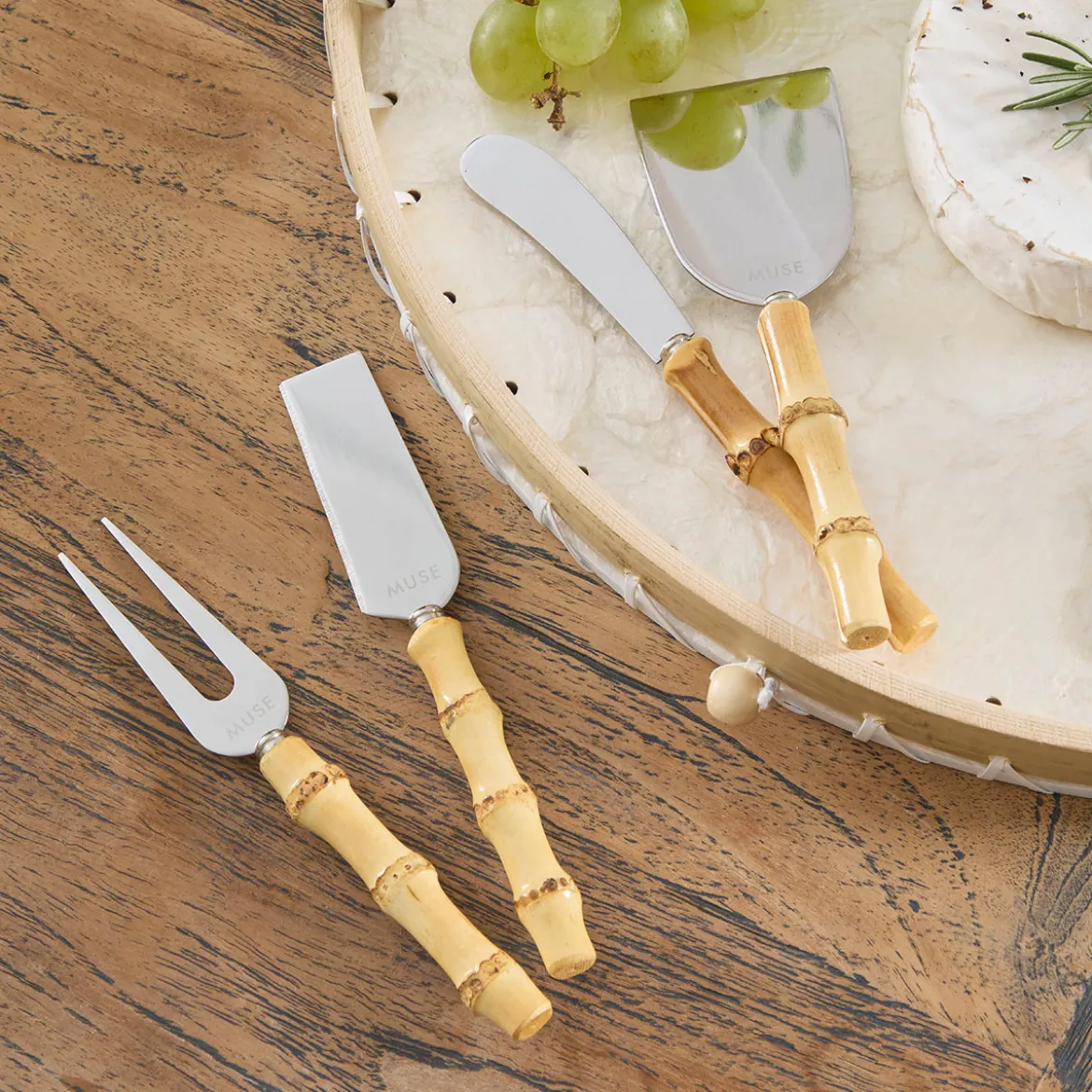 Bamboo Cheese Knife Set of 4