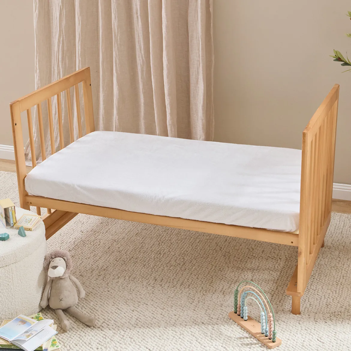 Bamboo Waterproof Cot Mattress Protector